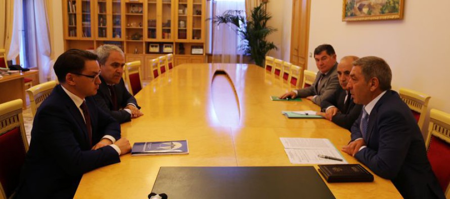 Директор департамента мелиорации Даниил Путятин провел рабочую встречу с председателем правительства Дагестана