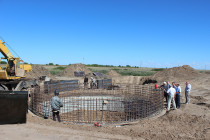 Продолжается строительство сооружений Варфоломеевского группового водопровода в Саратовской области