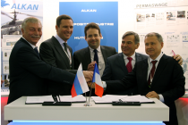 Подписание соглашений на HeliRussia 2016