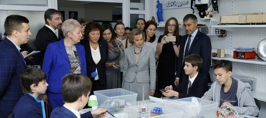 С официальным визитом в Тюмени прибыла министр образования и науки Российской Федерации Ольга Васильева.