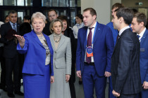 Министр Ольга Васильева посетила Тюменский индустриальный университет