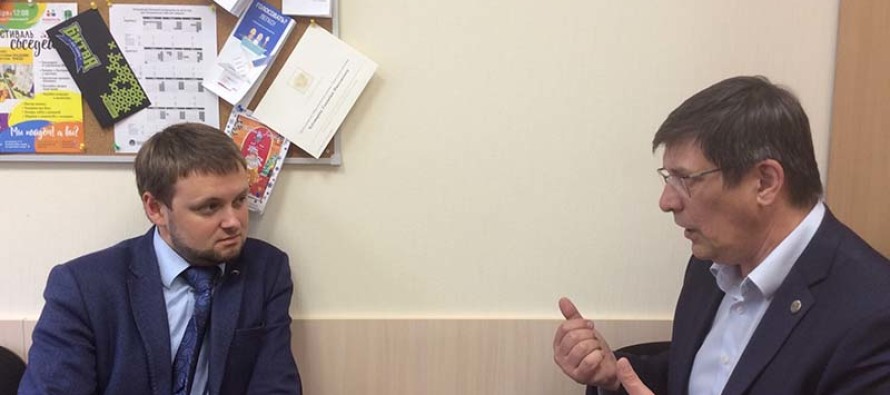 Федор Попов и Филипп Воронин обсудили работу общественников в сфере труда и занятости в Тюмени