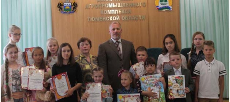 Тюменский обком Профсоюза работников агропромышленного комплекса РФ провел конкурс детского рисунка
