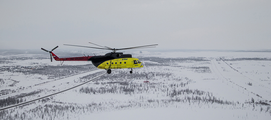 Экипаж Ми-8 успешно провел поисково-спасательную операцию в тайге