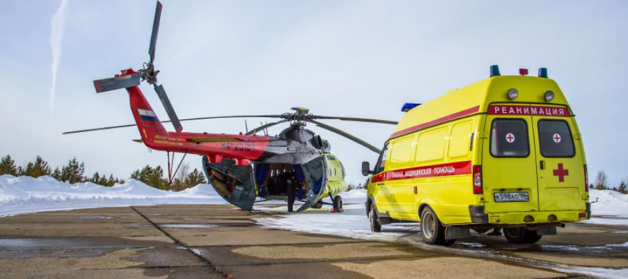 Компания «ЮТэйр – Вертолетные услуги» выполняет дежурства  по санитарным заданиям в Омской области