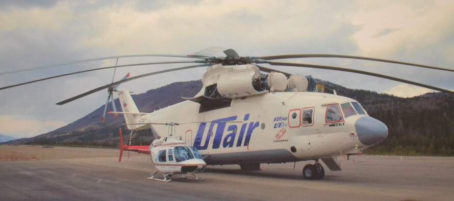 Вертолеты «ЮТэйр» эвакуировали более 4000 больных  санитарными рейсами