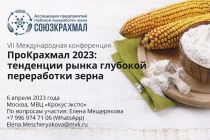 VII Международная конференция «ПроКрахмал 2023: тенденции рынка глубокой переработки зерна»