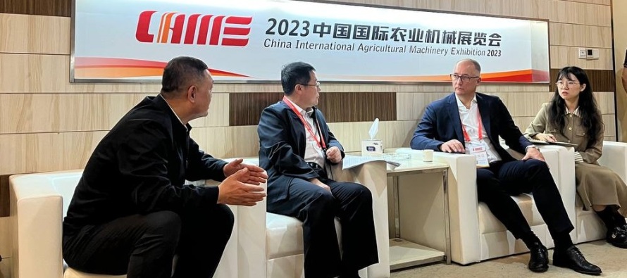 Российские производители специализированной техники обсудили возможности сотрудничества с китайскими аграриями, дилерами и отраслевыми союзами